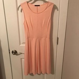 NEW! Pink Dress With Pleats